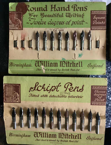 Vintage william mitchell nib - vintage,
