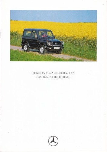 Catalogue brochure mercedes - catalogue, g