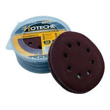 50 Dischi abrasivi per levigatrice lucidatrice orbitale diametro 125 mm 8 fori