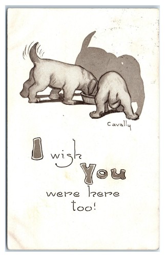 Cartolina wish you were - i,