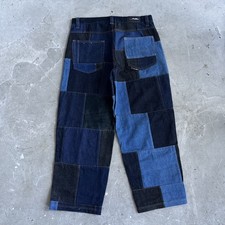 Jeans patchwork uomo fubu - patchwork,