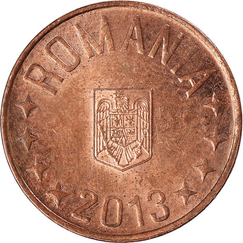 923634 moneta romania 5 - moneta,, romania,