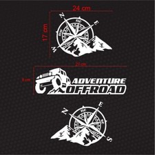 Kit 3 Adesivi Rosa dei Venti