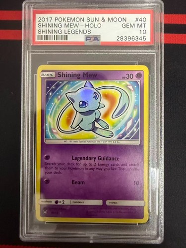 Pokemon shining mew holo - pokemon,