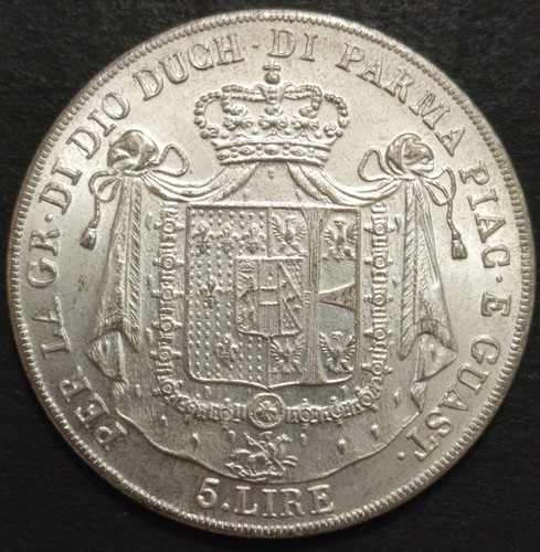 Ducato parma lire 1815 - parma,