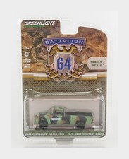 GREENLIGHT 61020D CHEVROLET - M1008 PICK-UP OPEN CUCV MILITARY POLICE 1985 - CAM