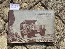 Libretto uso manutenzione FIAT