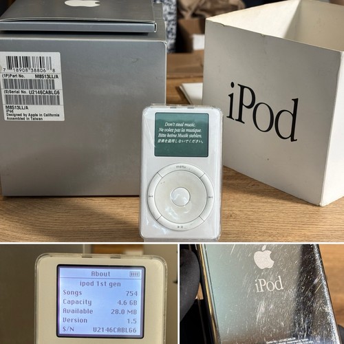 2001 apple ipod - 2001,