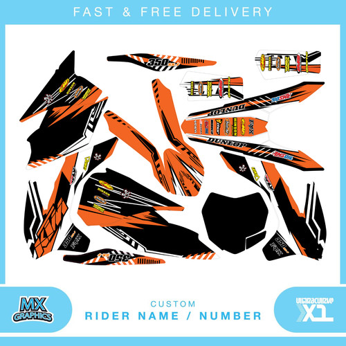 Kit grafica ktm sxf 350 - grafica,