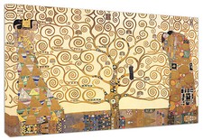 Quadro moderno Klimt Albero