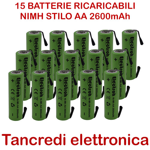15x batteria ricaricabile - 15x,