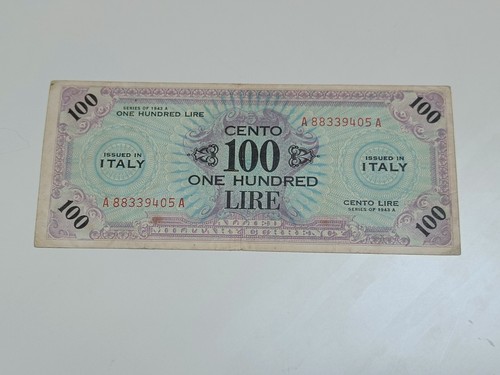 100 lire allied military - 100,