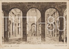 R. UNIVERSITA' DI PADOVA - CORTILE DEL LITTORIO - STEMMI FASCISTI FASCI 1936