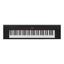 Yamaha NP15 Piaggero Black Pianoforte Digitale 61 Tasti Nero