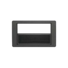 Mascherina 1- 2 DIN per Saab 9.5 06-10 colore nero