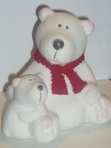 Orso polare con cucciolo - polare,