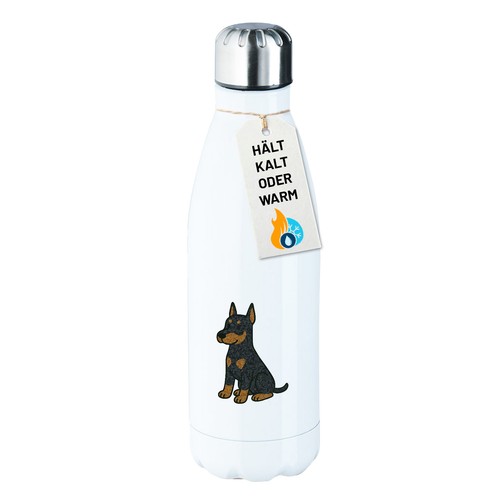 Borraccia dobermann fumetto - dobermann,