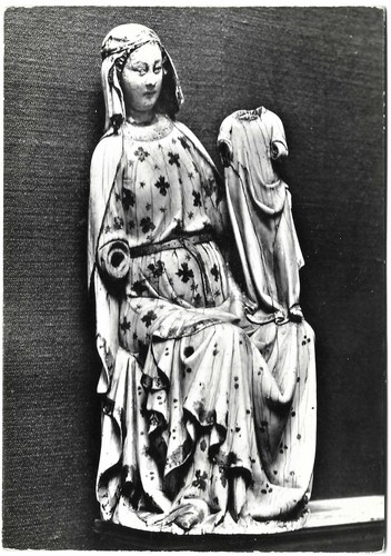 France cluny museum - virgin, and