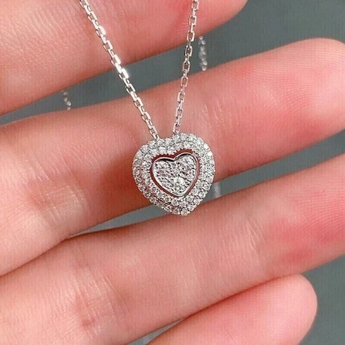 Ciondolo donna cuore grazioso