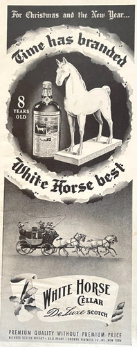 Pubblicità whisky 1941 white - pubblicità,