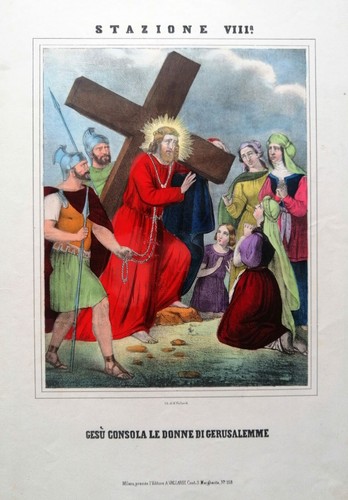 Via crucis stazione - via,