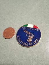 Spilla Pins Distintivo medaglia polizia istruttore tiro stato volante esercito 