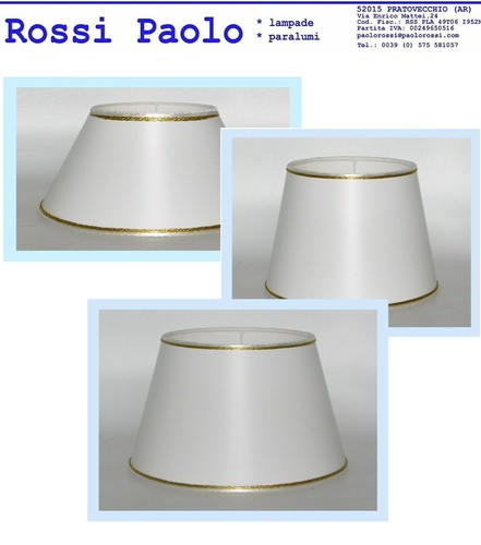 Rossi paolo paralume tessuto