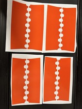 Kit adesivi cerchi effetto bicolor Moto MOTARD