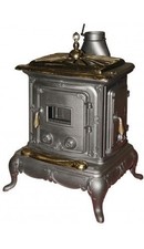 Parlor Stufa a Legna in Ghisa