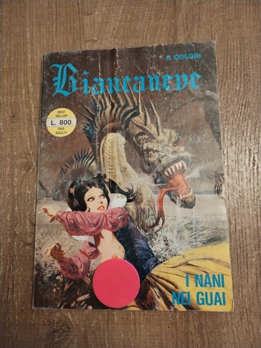 Fumetto biancaneve colori n - biancaneve, a