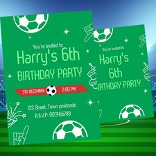 Inviti festa calcio
