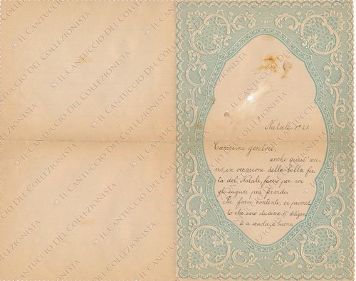 1921 lettera natale auguri - 1921,