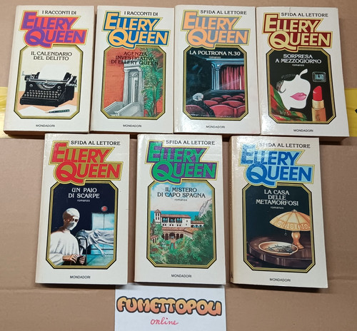 Ellery queen lotto romanzi - queen,