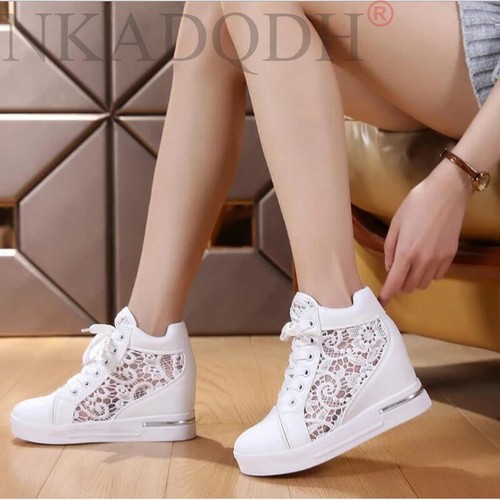 Sneakers donna zeppa - , plateau