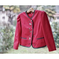 GIACCA LEGGERA TIROLESE  tg. 50 it. ROSSA