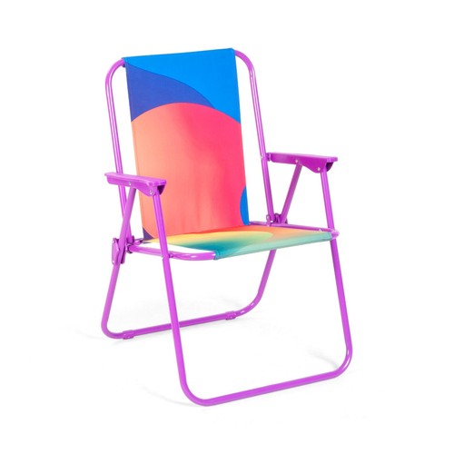 Sedia relax pieghevole acciaio