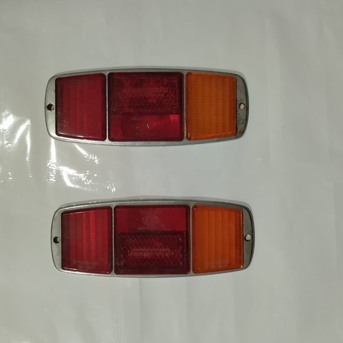 Coppia plastiche fanali - coppia,
