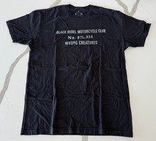 T-shirt BLACK REBEL MOTO CLUB LARGE - tour nordamericano 2018