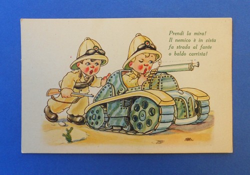 Cartolina postcard carristi - cartolina,