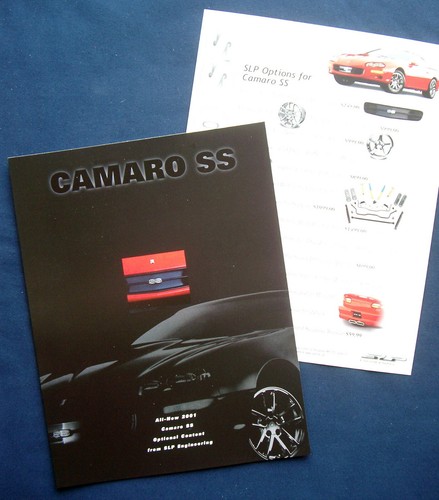 Brochure depliant 2001