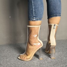 Stivaletti trasparenti