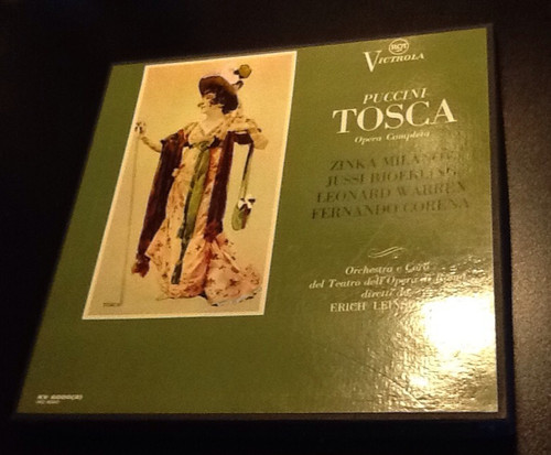 Tosca cofanetto opera - 2, lp