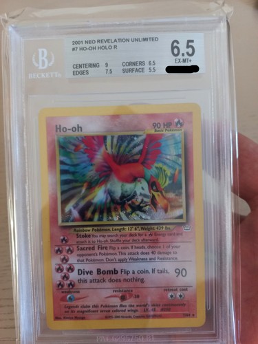 Carta pokemon vintage ho oh - vintage, ho-oh