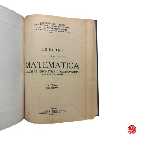 Matematica boggio - -, t.