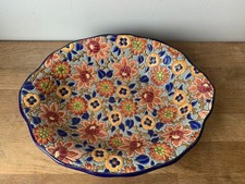 ancienne corbeille en émaux