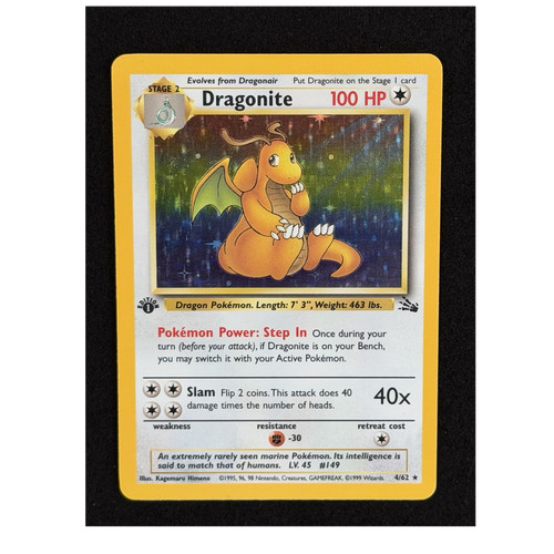 Pokémon vintage tcg dragonite - pokémon,