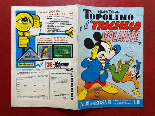Albi della rosa 423 topolino - della,