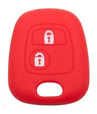 Cover Silicone per Chiave Peugeot 107 206 207 307 406 408 607 806 Expert Rosso