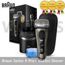 Braun Series 9 Pro+ 9569cc Rasoio Elettrico Senza Fili Wet & Dry - Tracciamento_