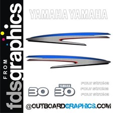 Yamaha 30 CV decalcomanie